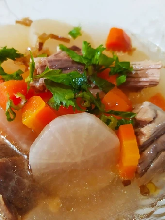 Cara Gampang Menyiapkan Resep Sop Lobak Daging Sapi Anti Ribet, Lezat Sekali