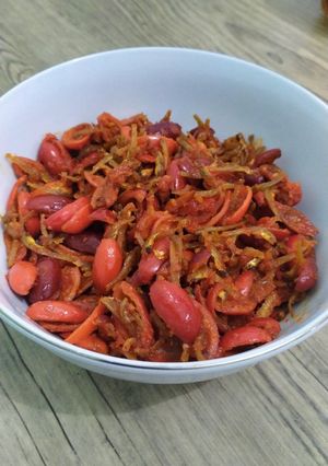 Foto resep Balado Teri Melinjo