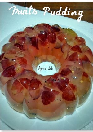 Foto resep Pudding Buah / Fruits Pudding