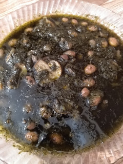 عکسی از دستور قورمه سبزی با قارچ