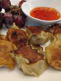 Skillet Asian Dumplings