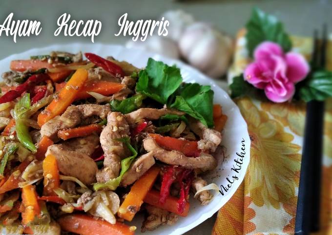 Ayam Kecap Inggris