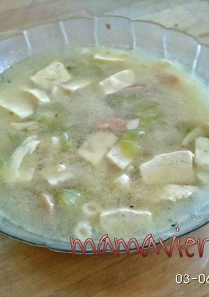 Foto resep Sup Tahu Gambas ala Mamavien