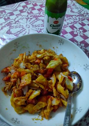 নিমকি চাট (স্নাক্স) রেসিপির প্রধান ছবি