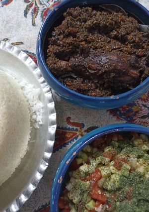 عکسی از دستور مرغ ترش شمالی
