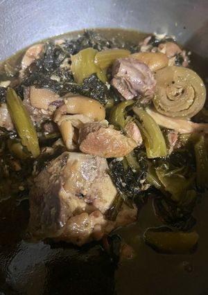 รูปของ ขาหมูผักกาดดองสู๊ตร อาม่าาา🫶🏻