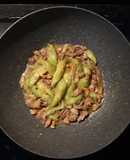 Mướp xào lòng mề