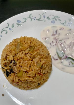 A picture of Bottle Gourd Rice.