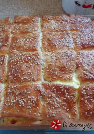 Φωτογραφία της συνταγής Ζαμπονοκασερόπιτα με ζύμη κουρού