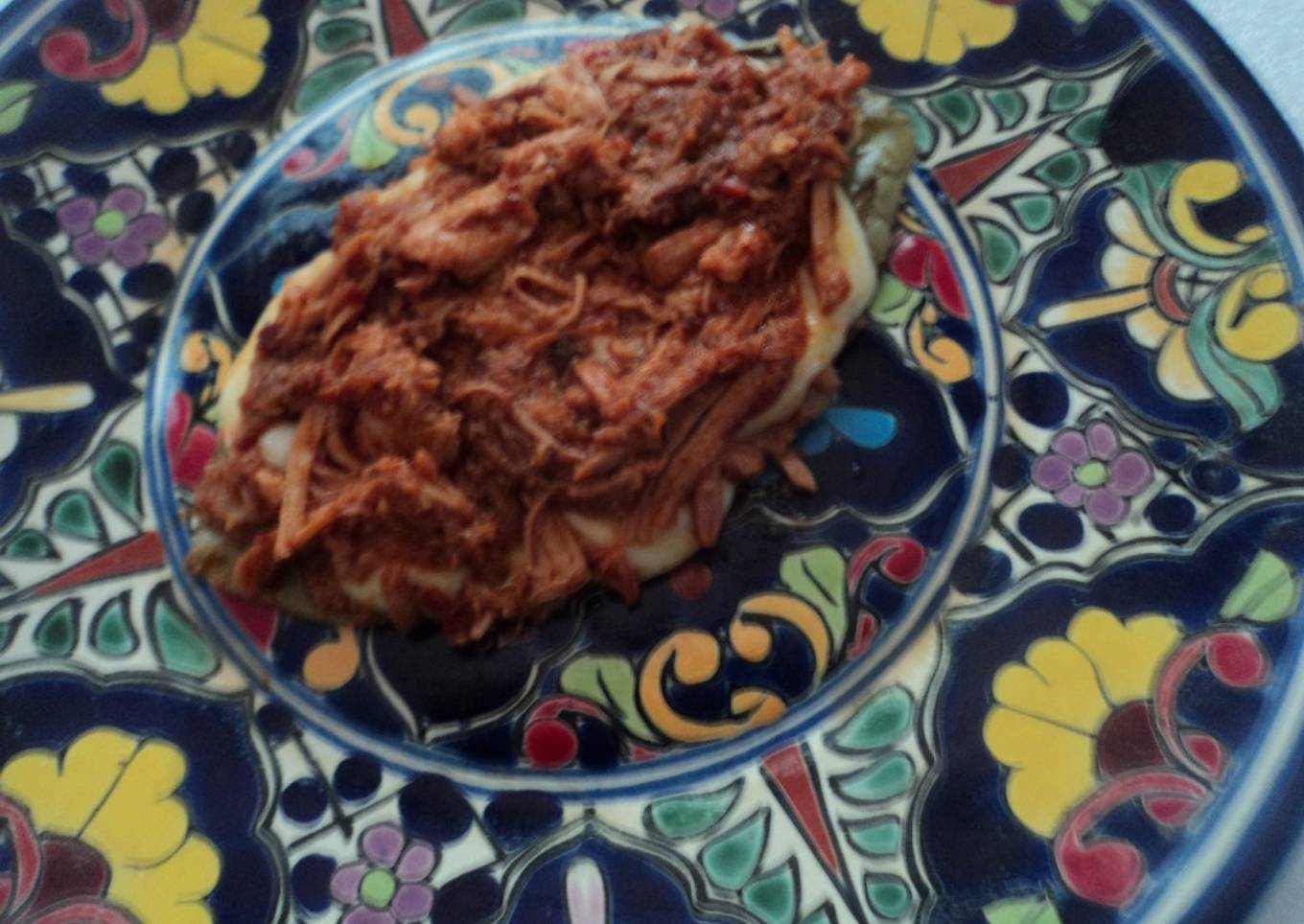 Birria de cerdo o puerco adobada las Correa