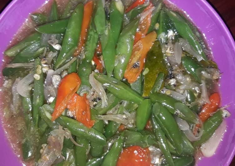 Buncis tumis teri simpel