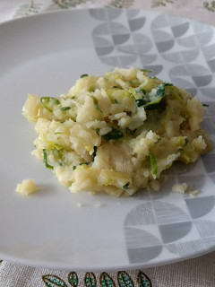 A picture of Smashed Parsnips and Potatoes Puree.