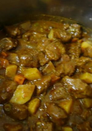 A picture of Stewing beef.