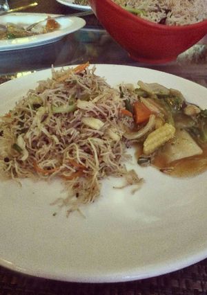 A picture of Squid Noodles.