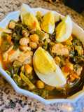 POTAJE DE 🥬ACELGA🥬 Y GARBANZOS 🥘🥬🥘