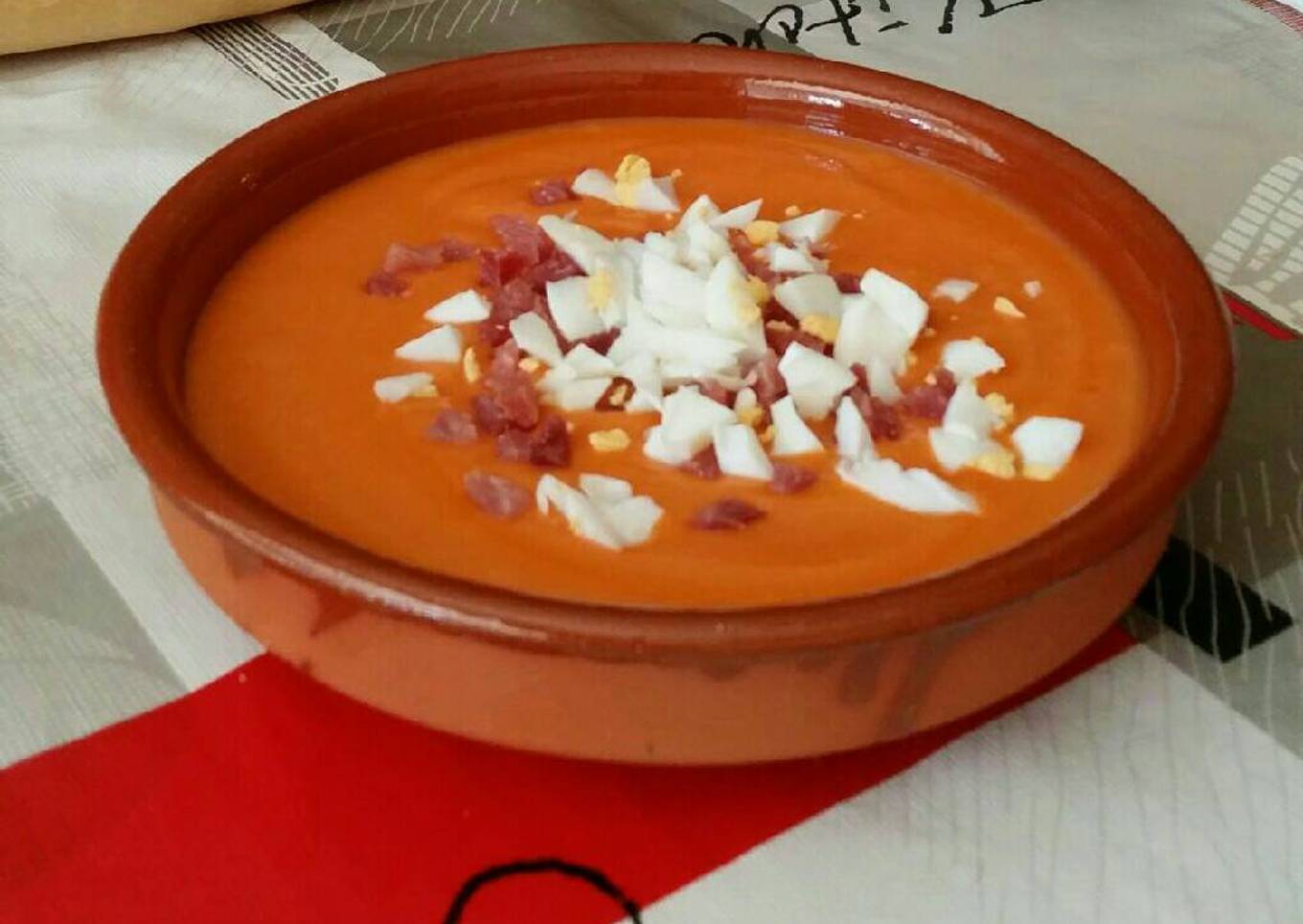 Salmorejo en Thermomix