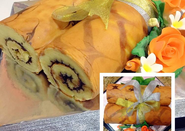 Bolu gulung ala c Tintin, simple enak