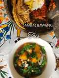 Sup Bening Labu Parang + Sambal Bawang