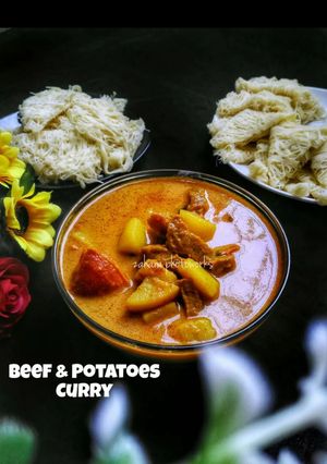 Foto resep Beef & Potatoes Curry