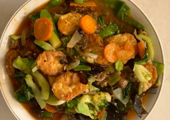 Resep Sapo Tahu Cemplung Simple yang Lezat