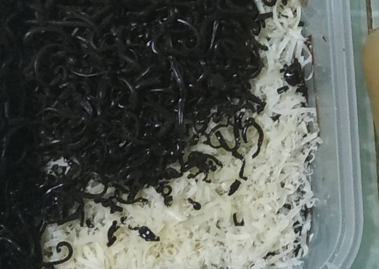 Puding jagung vla coklat