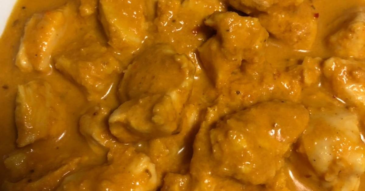 Pollo al curry de Madras en Crock pot Receta de Mar Vilches Carrasco-  Cookpad