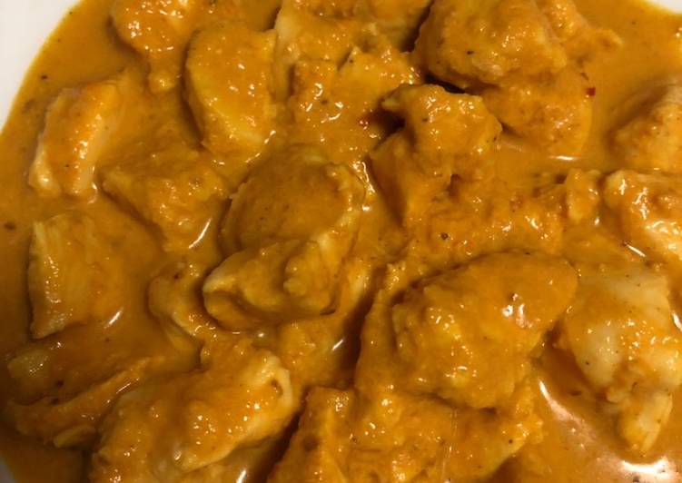 Pollo al curry de Madras en Crock pot