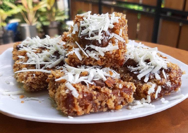 Nugget Pisang Coklat Keju