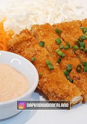 Foto resep Chicken Katsu Simple, Berasa Sampai Dalam