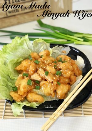 Foto resep Ayam Madu Minyak Wijen (Honey Sesame Chicken)