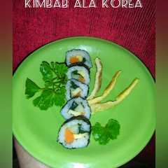 Kuliner Khas Korea~Kimbab Ala Korea রেসিপির প্রধান ছবি