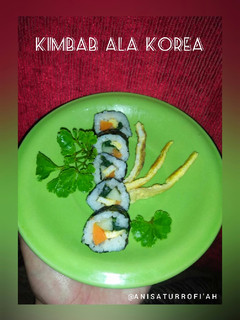 Foto resep Kuliner Khas Korea~Kimbab Ala Korea