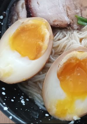 Une photo de Œuf mariné pour Ramen