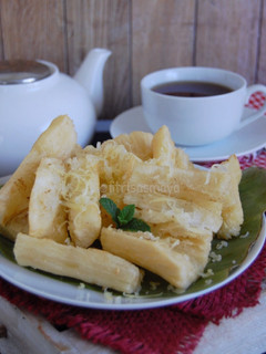 Foto resep Singkong Goreng Keju
