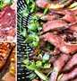 Easy Way Make Recipe Grilled Wagyu Flank Steak with Cilantro-Scallion Salad that is So Delicious, Perfect}