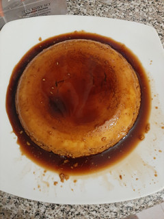 Una foto de Flan de huevo microondas