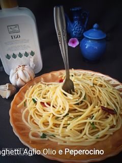 Foto resep Spaghetti Aglio Olio e Peperocino