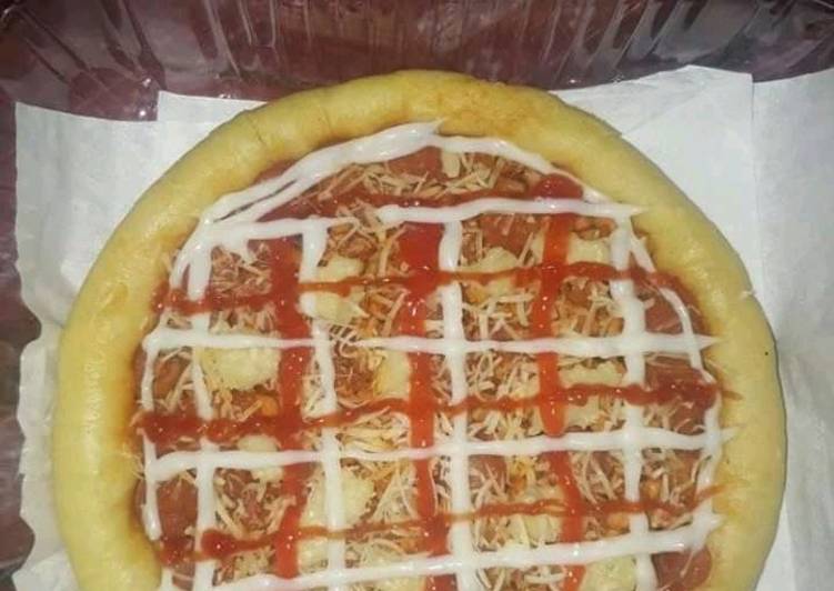 Langkah Mudah untuk Membuat Pizza teflon lembut yang Bisa Manjain Lidah