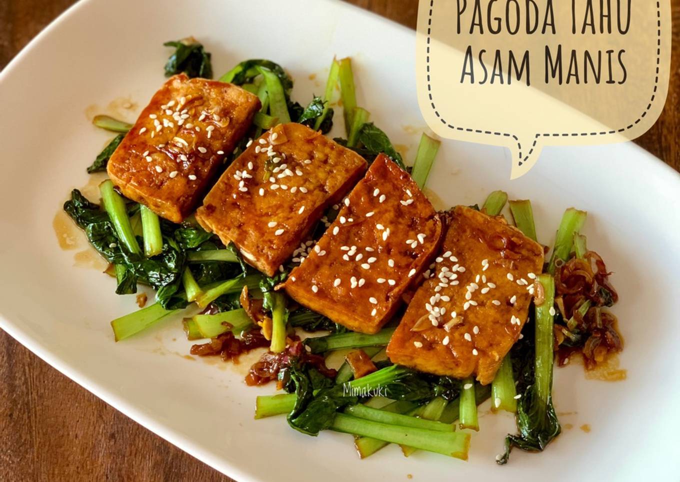 Pagoda Tahu Saos Asam Manis