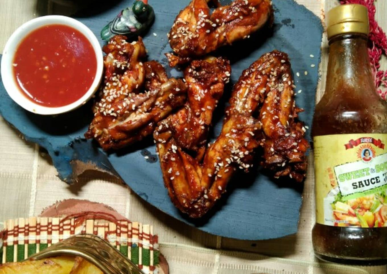 Sweet and sour Chicken Wings
