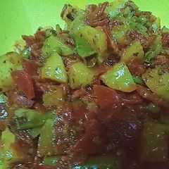 ALU gajar matar meithe, A picture of ALU gajar matar meithe,.