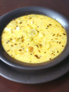 Una foto de Sopa de Mellocos con Queso 🧀