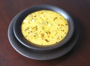 Una foto de Sopa de Mellocos con Queso 🧀