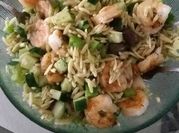 A picture of pesto orzo