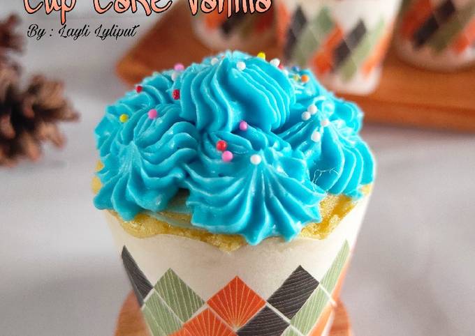 Rahasia Membuat Cup Cake Vanilla Anti Gagal