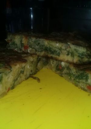 Una foto de Tortilla de acelga ♡