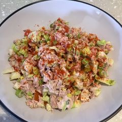Fridge Clearing Tuna & Apple Salad A picture of Fridge Clearing Tuna & Apple Salad.