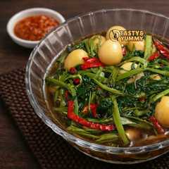 A picture of Tumis Kangkung Telor Puyuh.