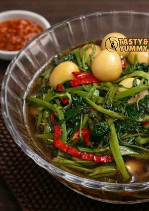 Foto resep Tumis Kangkung Telor Puyuh