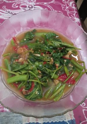 Foto resep Cah kangkung polos